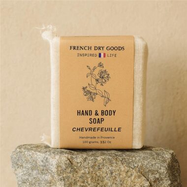 Savon pour le corps et les mains de French Dry Goods, lot de 10, Chevrefeuille