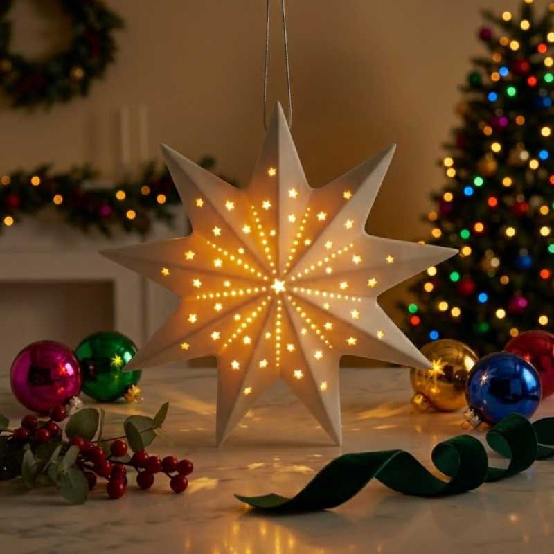 Lit Winter Star, Medium