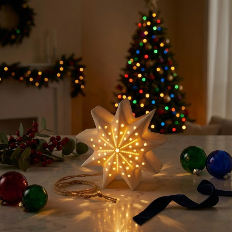 Lit Winter Star, Large