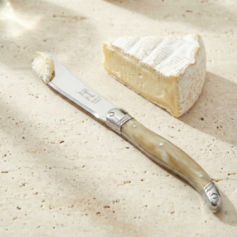 Laguiole Large Spreader, Pale Horn