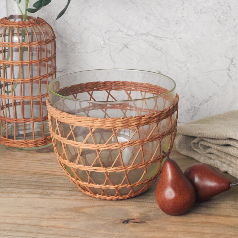Rattan Cage Medium Bowl
