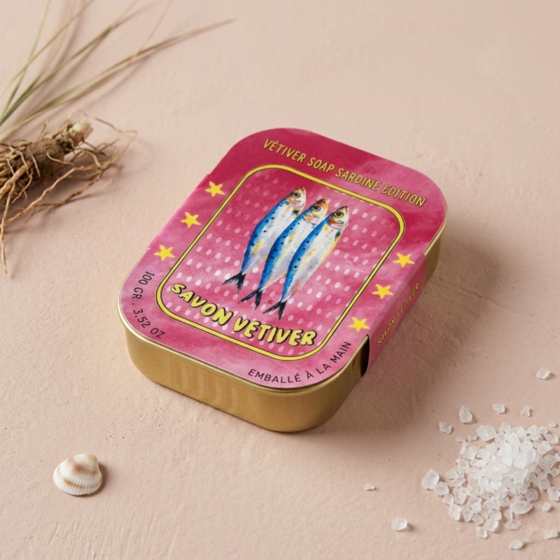 French Sardine Soap, Vétiver
