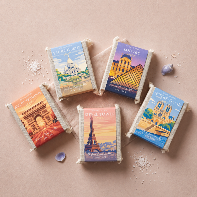 French Destination Soap Set of 10