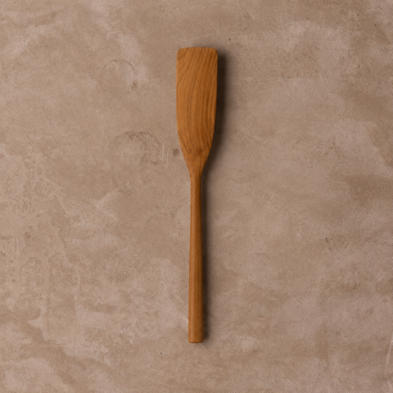 Teak Narrow Spatula