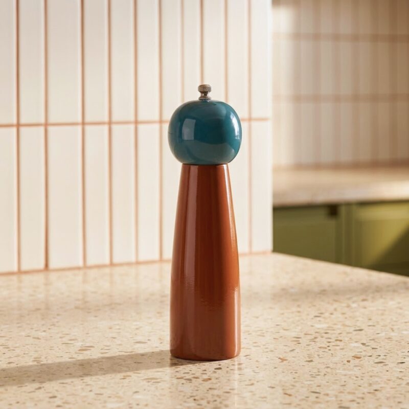 Harlow Bright Salt & Pepper Mill, Raspberry