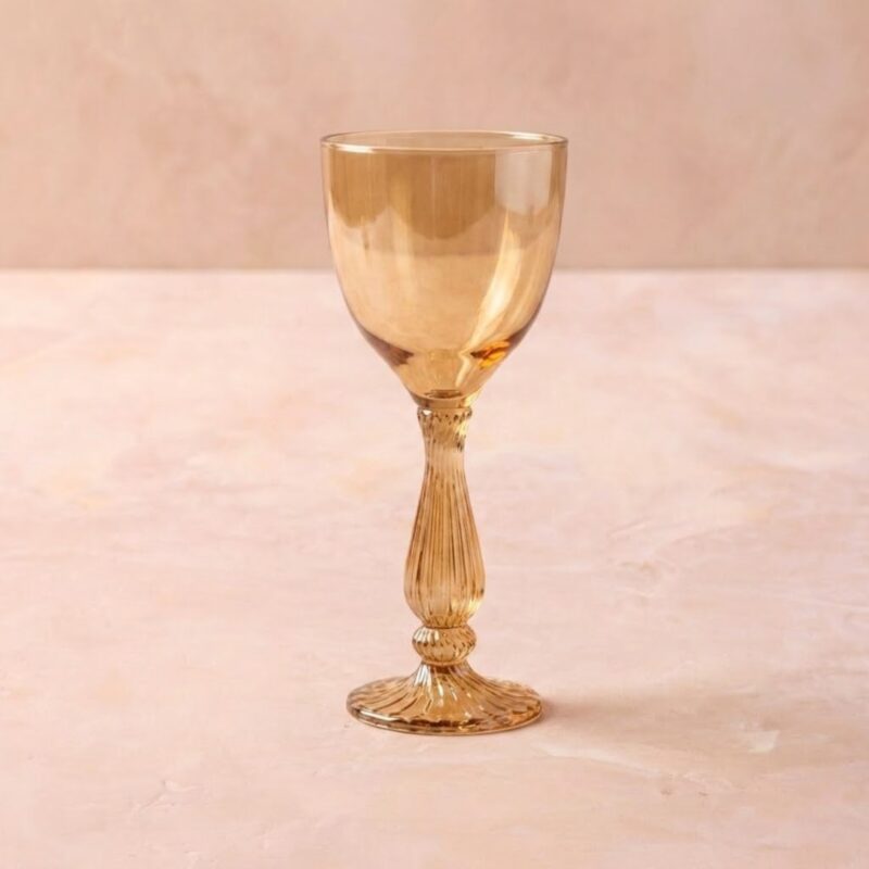 Nalia Wine Glass, Amranth