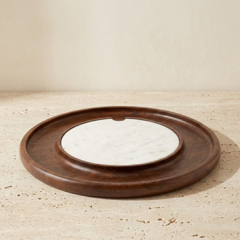 Talo Serving Board, Round