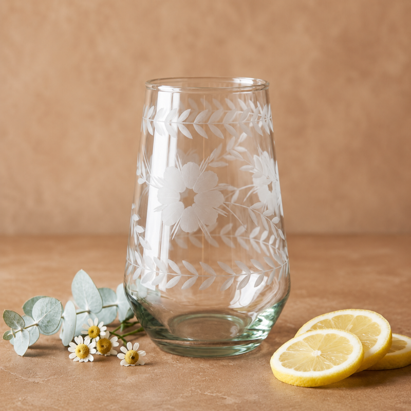 Mya Tall Etched Tumbler